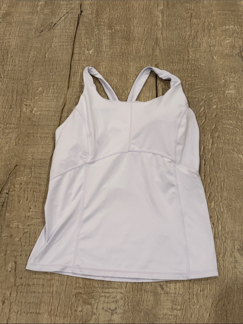Sweaty Betty White Racerback Athletic Tank Top